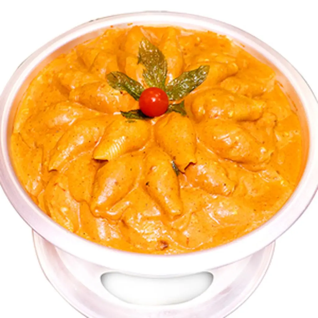 Pasta with Pink Sauce Casserole
